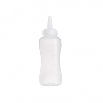Μπουκάλι Σάλτσας-Σως Πλαστικό Διάφανο Araven 250ml AR00001375