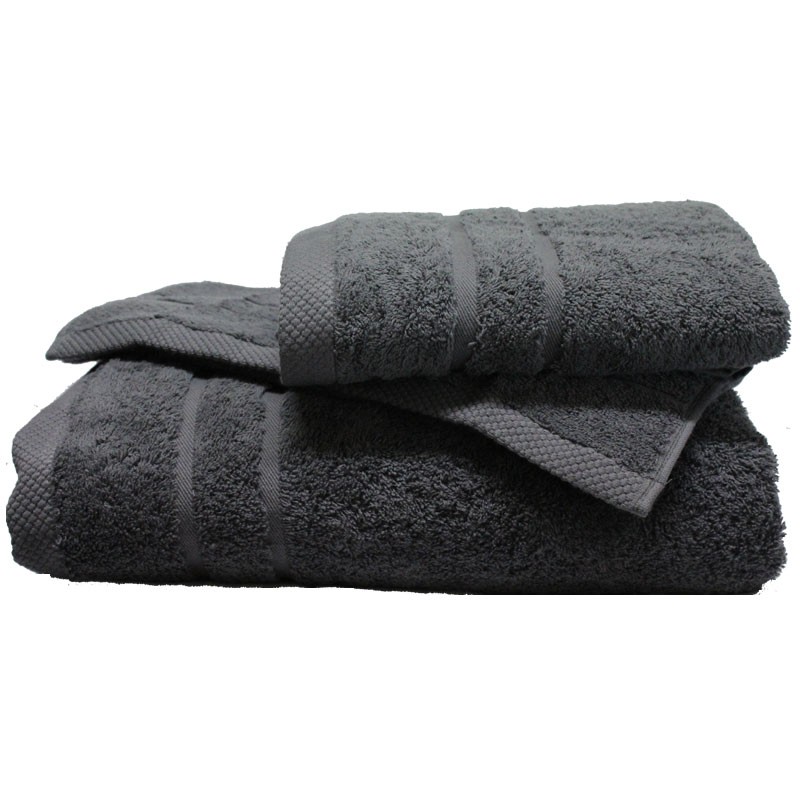 Σετ πετσέτες 3τμχ 600gr/m2 Dora Grey 24home | 24home.gr