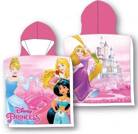 Πόντσο Παιδικό Microfiber 50x100εκ. Princess 24 Pink Disney DimCol
