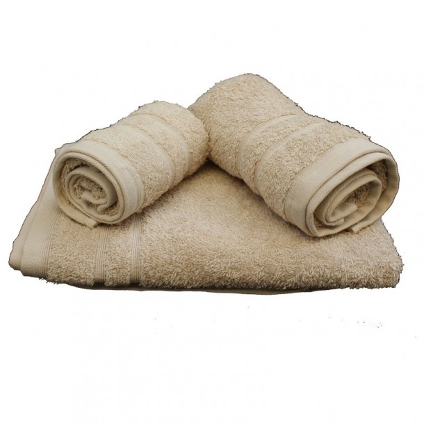 Πετσέτα Προσώπου 50x90εκ. 500gr/m2 Sena Sand 24home