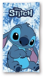 Πετσέτα Θαλάσσης Παιδική Microfiber 70x140εκ. Lilo & Stitch 06 Sky Blue Disney DimCol