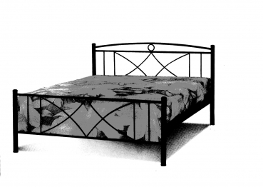 Κρεβάτι Σιδερένιο Διπλό 415