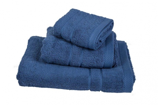 Πετσέτα Βαμβακερή Προσώπου 50x95εκ. Blue Le Blanc 7119992-1