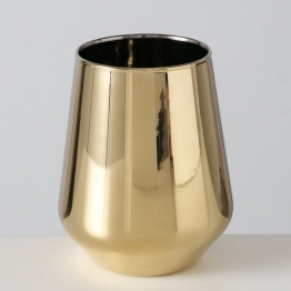 Ποτήρι Νερού Γυάλινο Χρυσό Adora 7x22εκ. MSA 20-25-905